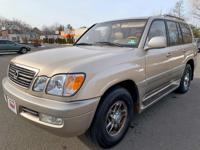 JTJHT00W113511325 - 2001 LEXUS LX 470 TAN photo 3