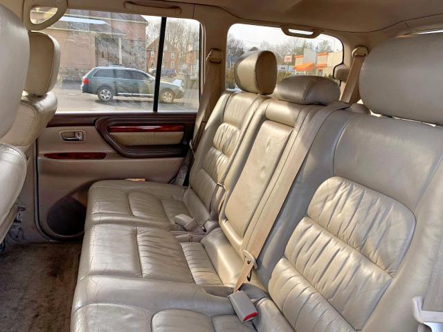 JTJHT00W113511325 - 2001 LEXUS LX 470 TAN photo 6