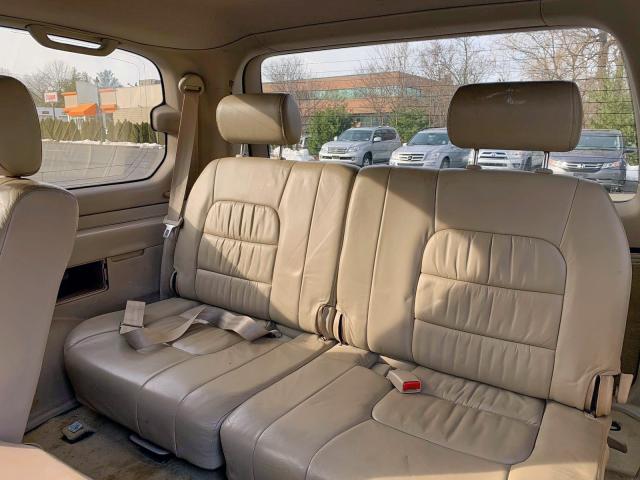 JTJHT00W113511325 - 2001 LEXUS LX 470 TAN photo 7