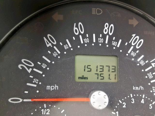 3VWCS21C71M424945 - 2001 VOLKSWAGEN NEW BEETLE Gümüş foto 8