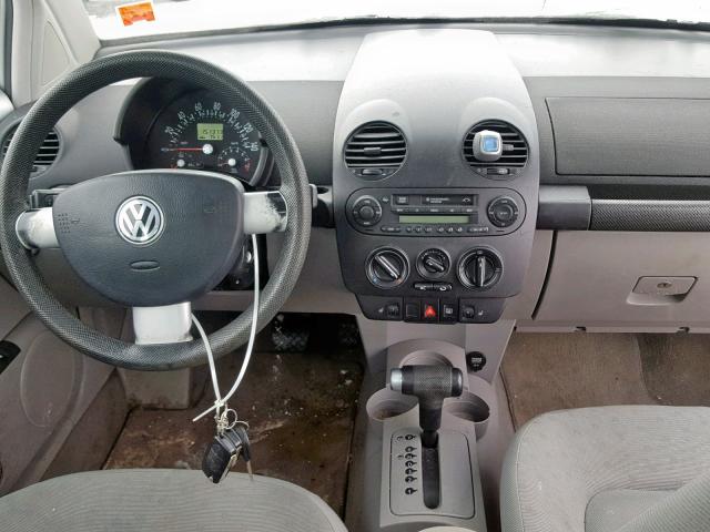 3VWCS21C71M424945 - 2001 VOLKSWAGEN NEW BEETLE Gümüş foto 9