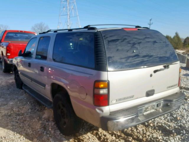 1GNFK16Z44J257783 - 2004 CHEVROLET SUBURBAN K TAN photo 3