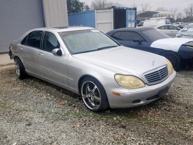 WDBNG75J52A229815 - 2002 MERCEDES-BENZ S 500 SILVER photo 1