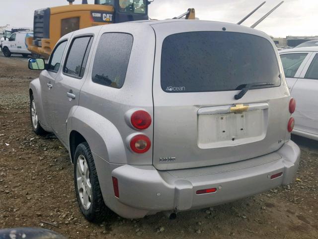 3GNDA23D27S563151 - 2007 CHEVROLET HHR LT SILVER photo 3