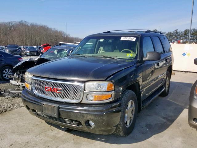 1GKEK63UX1J157276 - 2001 GMC DENALI GREEN photo 2