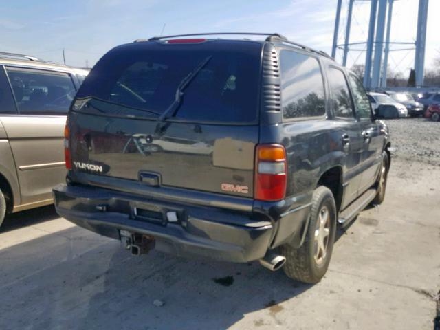 1GKEK63UX1J157276 - 2001 GMC DENALI GREEN photo 4