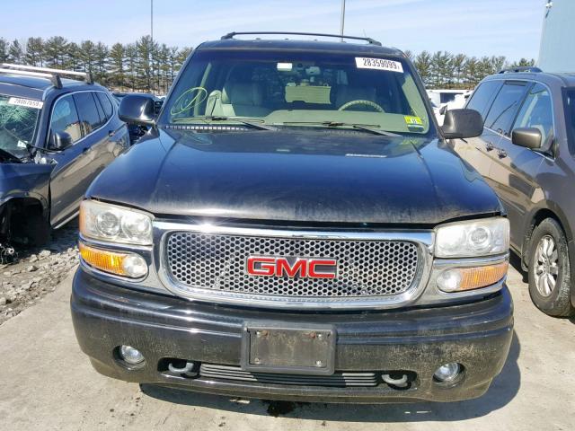 1GKEK63UX1J157276 - 2001 GMC DENALI GREEN photo 9