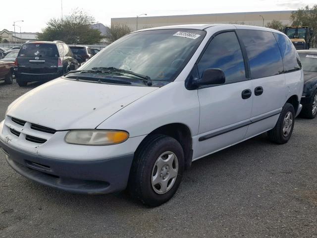 2B4GP25RXWR549679 - 1998 DODGE CARAVAN WHITE photo 2