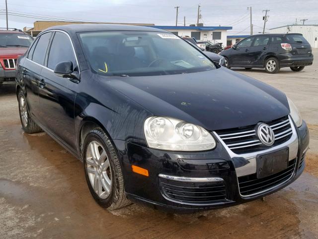 3VWSF71K07M099035 - 2007 VOLKSWAGEN JETTA 2.5 BLACK photo 1