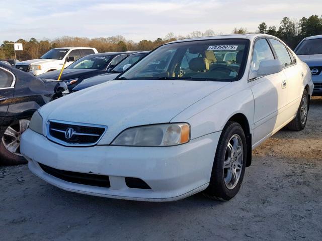 19UUA5664YA036546 - 2000 ACURA 3.2TL WHITE photo 2