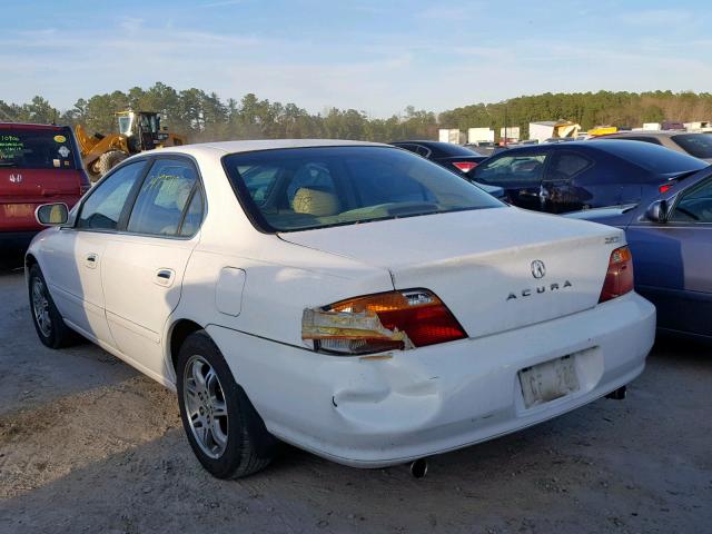 19UUA5664YA036546 - 2000 ACURA 3.2TL WHITE photo 3