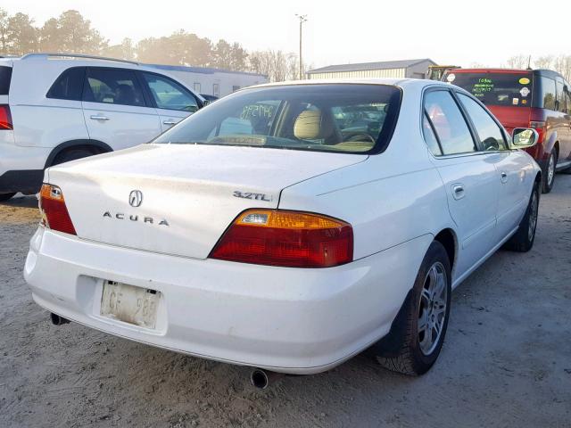 19UUA5664YA036546 - 2000 ACURA 3.2TL WHITE photo 4