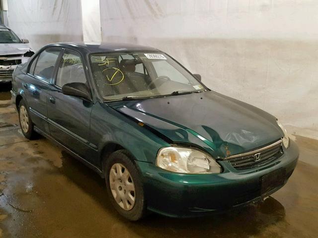 2HGEJ6611YH547101 - 2000 HONDA CIVIC BASE Yaşıl foto 1