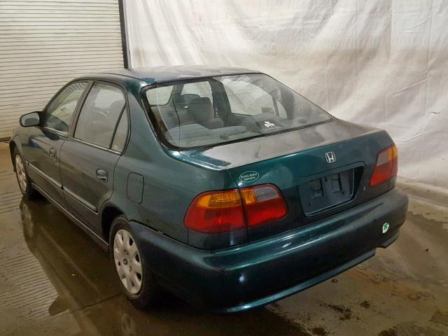 2HGEJ6611YH547101 - 2000 HONDA CIVIC BASE Yaşıl foto 3