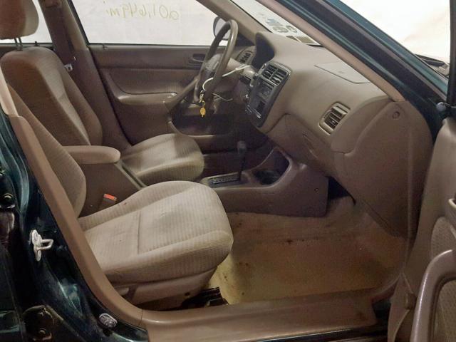 2HGEJ6611YH547101 - 2000 HONDA CIVIC BASE Yaşıl foto 5