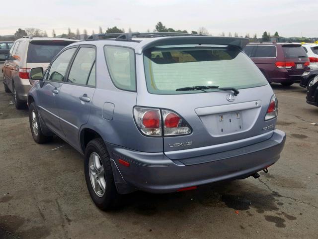 JTJGF10U630162691 - 2003 LEXUS RX 300 SILVER photo 3