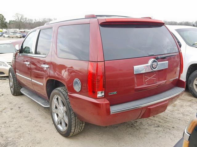 1GYUKBEF6AR238141 - 2010 CADILLAC ESCALADE L BURGUNDY photo 3