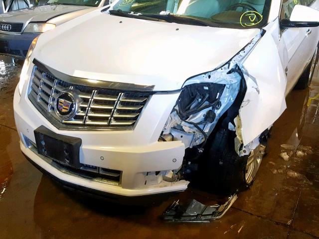 3GYFNCE30DS589284 - 2013 CADILLAC SRX LUXURY WHITE photo 9