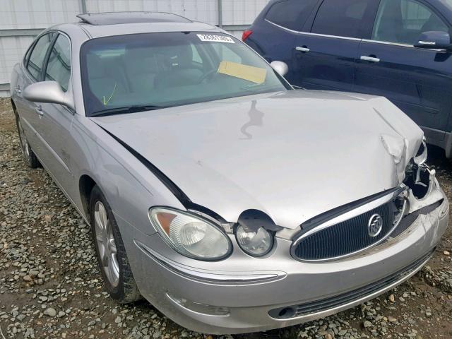 2G4WE587561186816 - 2006 BUICK LACROSSE C SILVER photo 1