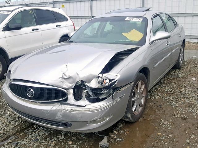 2G4WE587561186816 - 2006 BUICK LACROSSE C SILVER photo 2