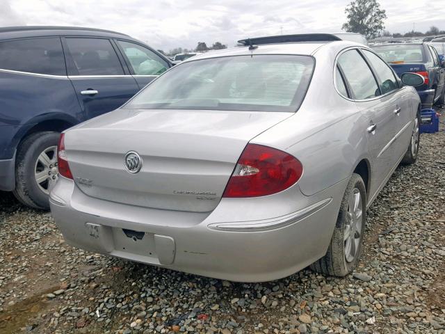 2G4WE587561186816 - 2006 BUICK LACROSSE C SILVER photo 4