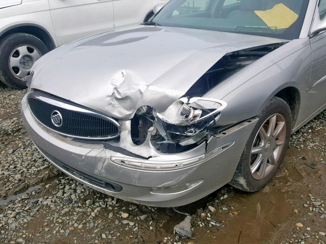 2G4WE587561186816 - 2006 BUICK LACROSSE C SILVER photo 9