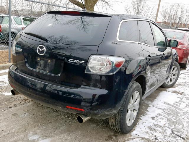 JM3ER293380186432 - 2008 MAZDA CX-7 BLACK photo 4