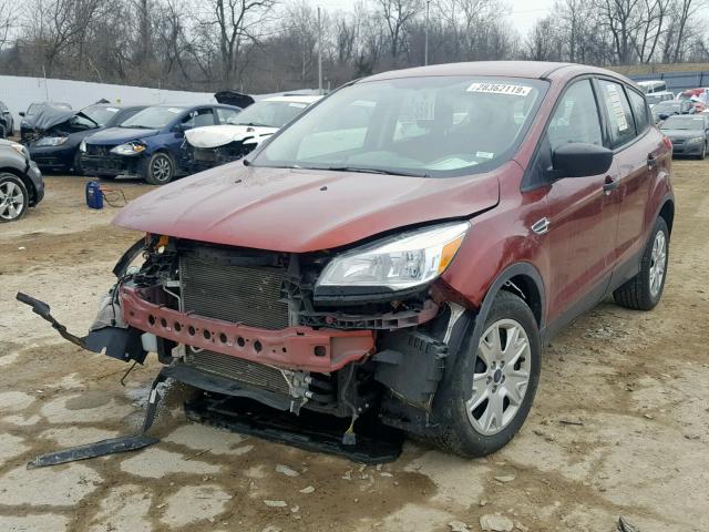 1FMCU0F79EUB98479 - 2014 FORD ESCAPE S RED photo 2