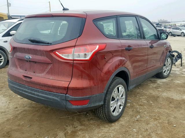 1FMCU0F79EUB98479 - 2014 FORD ESCAPE S RED photo 4