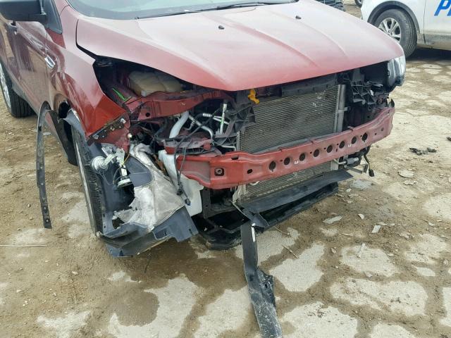 1FMCU0F79EUB98479 - 2014 FORD ESCAPE S RED photo 9