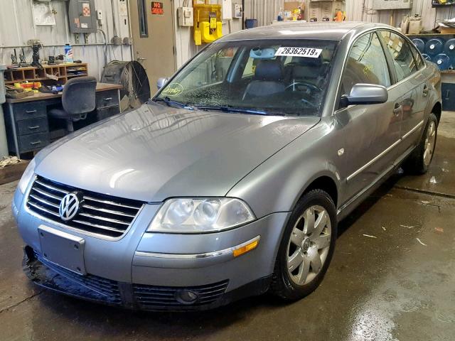WVWTH63B83P444969 - 2003 VOLKSWAGEN PASSAT GLX 灰色 照片 2