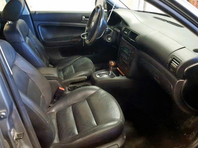 WVWTH63B83P444969 - 2003 VOLKSWAGEN PASSAT GLX 灰色 照片 5