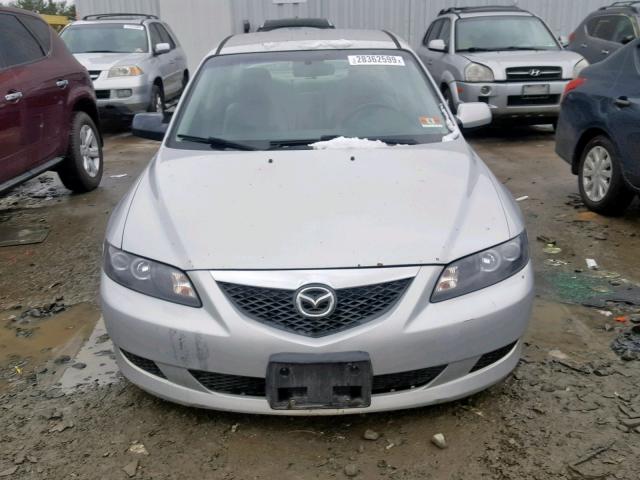 1YVFP80D735M50138 - 2003 MAZDA 6 S SILVER photo 9