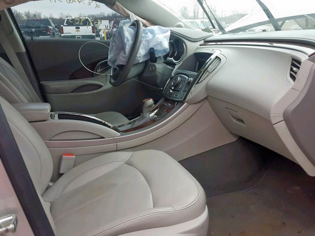 1G4GD5GD3BF110836 - 2011 BUICK LACROSSE C SILVER photo 5