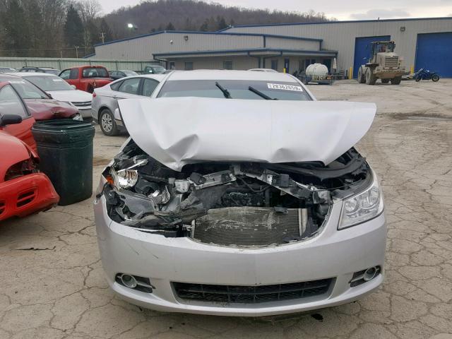 1G4GD5GD3BF110836 - 2011 BUICK LACROSSE C SILVER photo 7