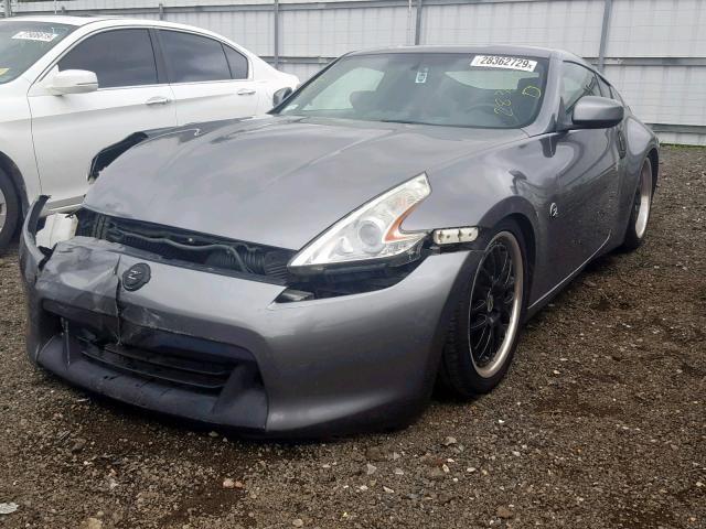 JN1AZ4EH4BM550560 - 2011 NISSAN 370Z BASE GRAY photo 2