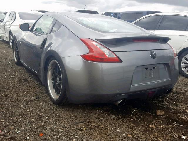 JN1AZ4EH4BM550560 - 2011 NISSAN 370Z BASE GRAY photo 3