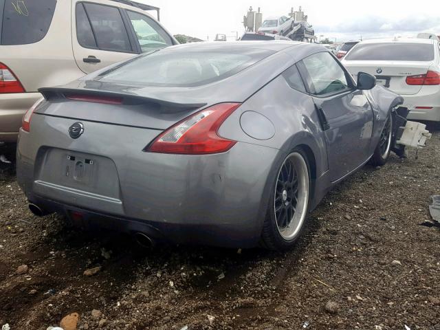 JN1AZ4EH4BM550560 - 2011 NISSAN 370Z BASE GRAY photo 4