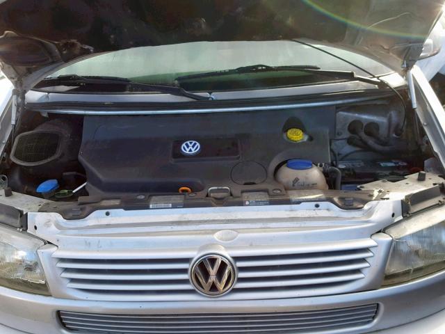 WV2MB47083H006466 - 2003 VOLKSWAGEN EUROVAN MV GRAY photo 7