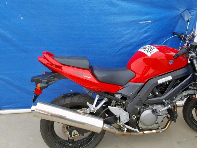 JS1VP53A262103284 - 2006 SUZUKI SV650 RED photo 6