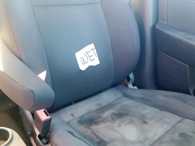 KL1TD56627B040113 - 2007 CHEVROLET AVEO BASE შავი ფოტო 9