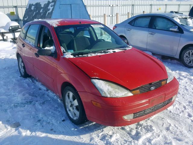 3FAFP37372R160232 - 2002 FORD FOCUS ZX5 RED photo 1