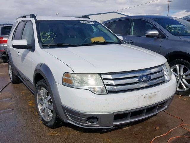 1FMDK02W38GA36230 - 2008 FORD TAURUS X S WHITE photo 1