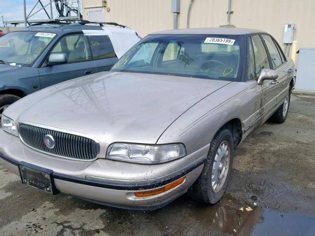 1G4HP52K6WH450008 - 1998 BUICK LESABRE CU BEIGE photo 2