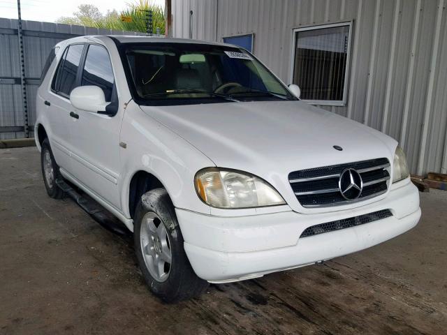 4JGAB54E4YA194633 - 2000 MERCEDES-BENZ ML 320 WHITE photo 1