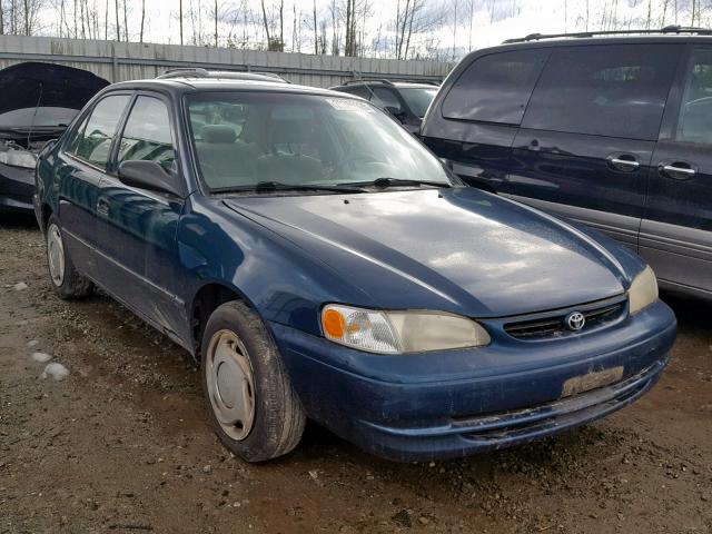 2T1BR12E7YC265836 - 2000 TOYOTA COROLLA VE BLUE photo 1