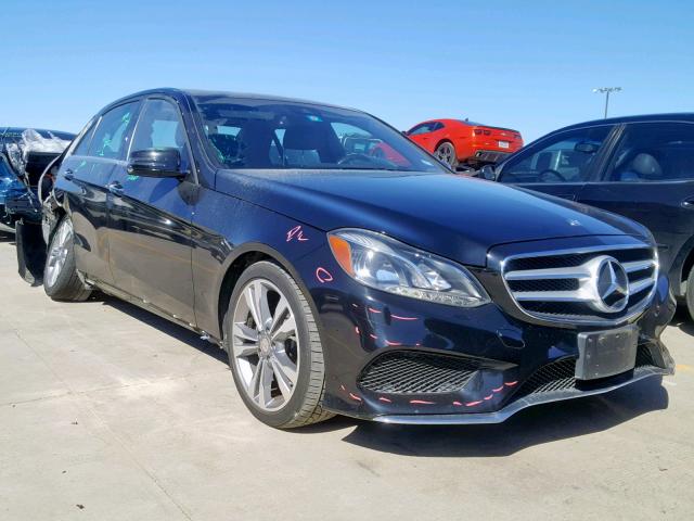 WDDHF5KB7EB008367 - 2014 MERCEDES-BENZ E 350 BLACK photo 1