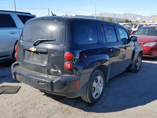 3GNCA13B69S534131 - 2009 CHEVROLET HHR LS Negro foto 4
