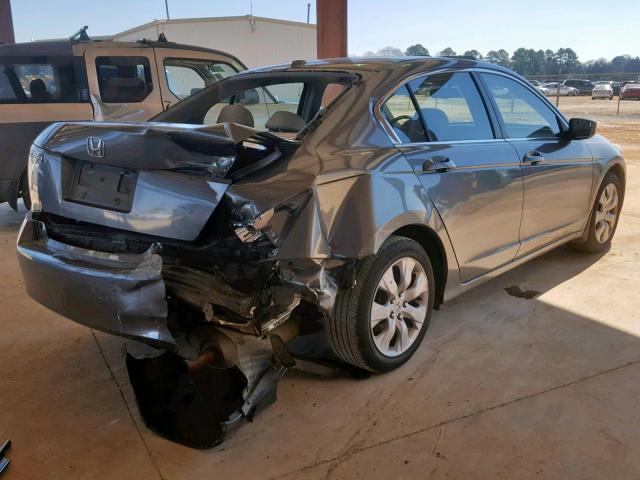 1HGCP26898A140248 - 2008 HONDA ACCORD EXL GRAY photo 4