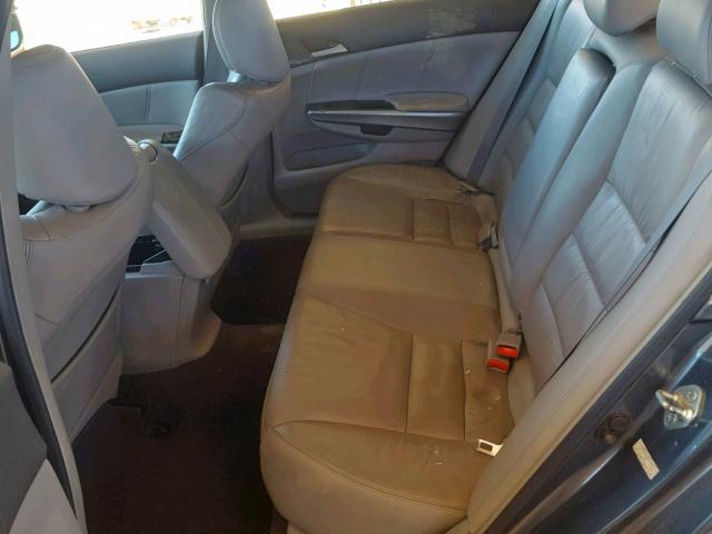 1HGCP26898A140248 - 2008 HONDA ACCORD EXL GRAY photo 6